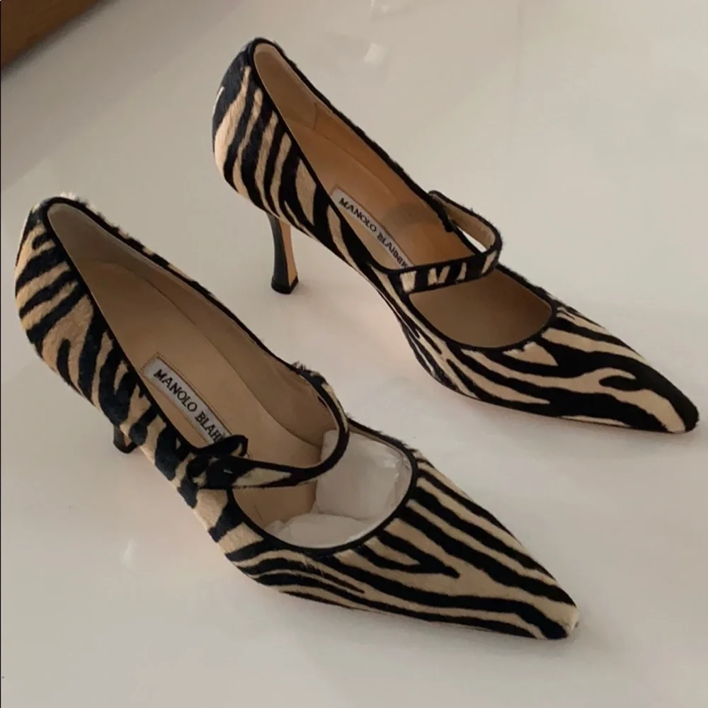 Manolo Blahnik Campari Pumps